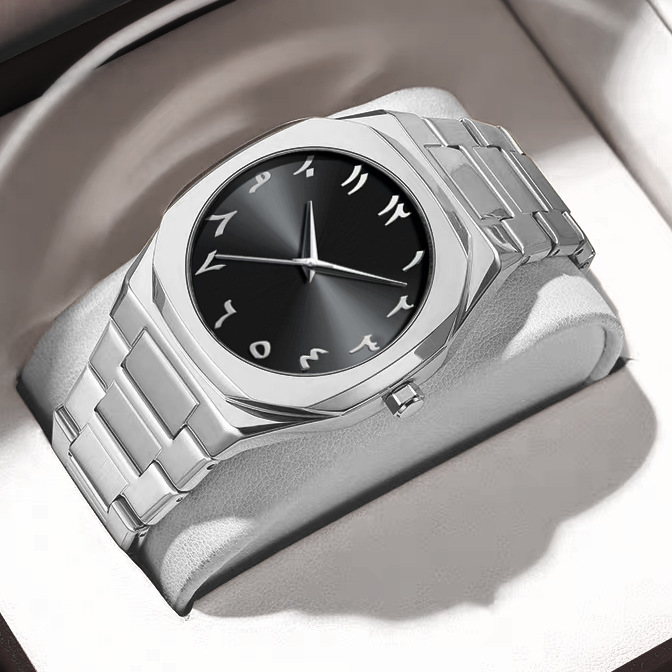 Cartier Watch Santos - Fashionable men's quartz watch, Middle Eastern