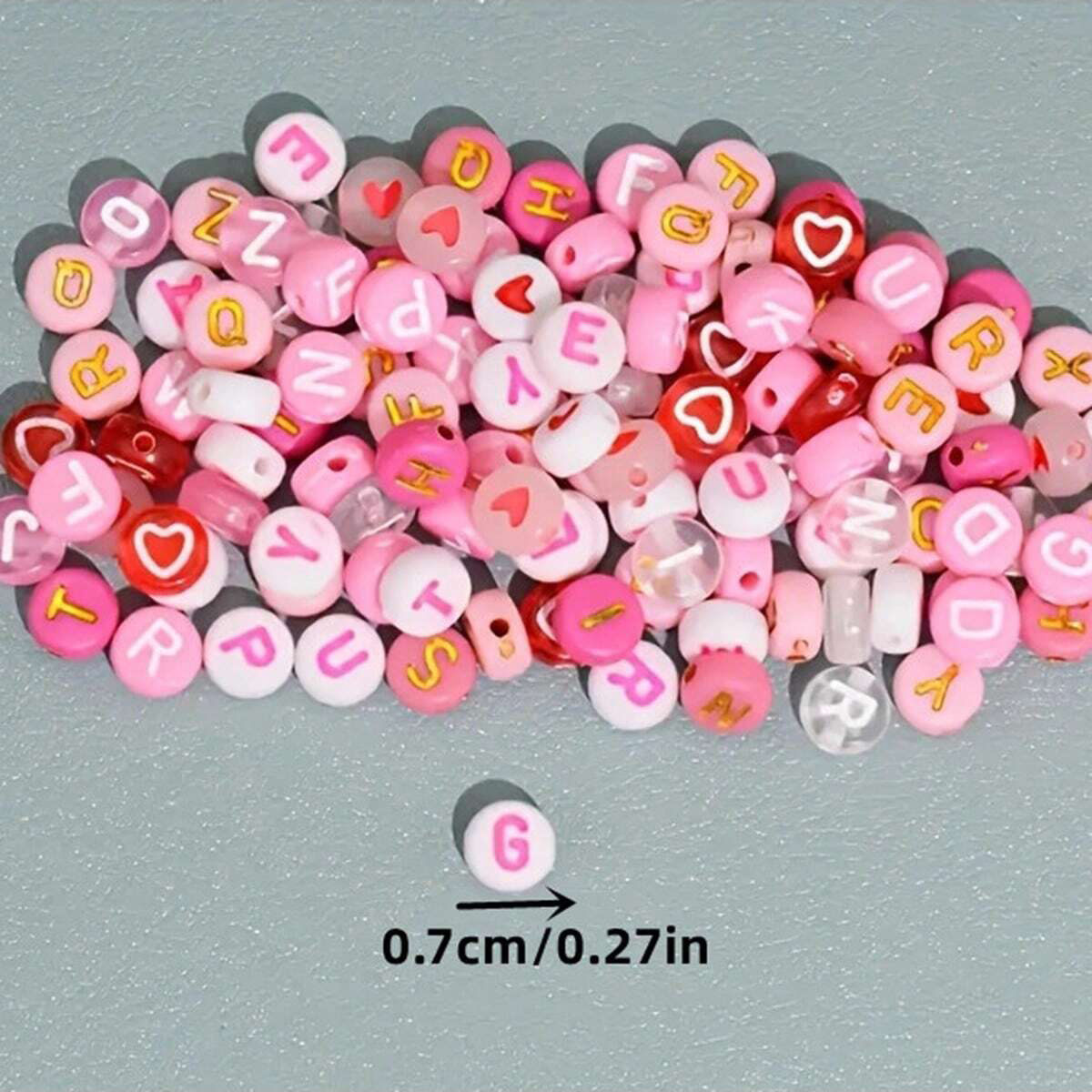 500/200/100pcs 7mm Random styl - Jewelry Quotes ulasan dan harga