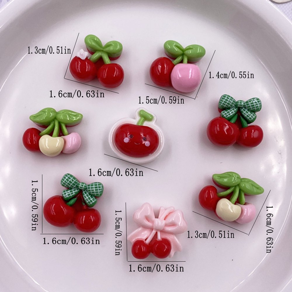 24pcs Colorful Kawaii Cartoon  - Paradise Jewelry & Watches Llc Miami ulasan dan harga