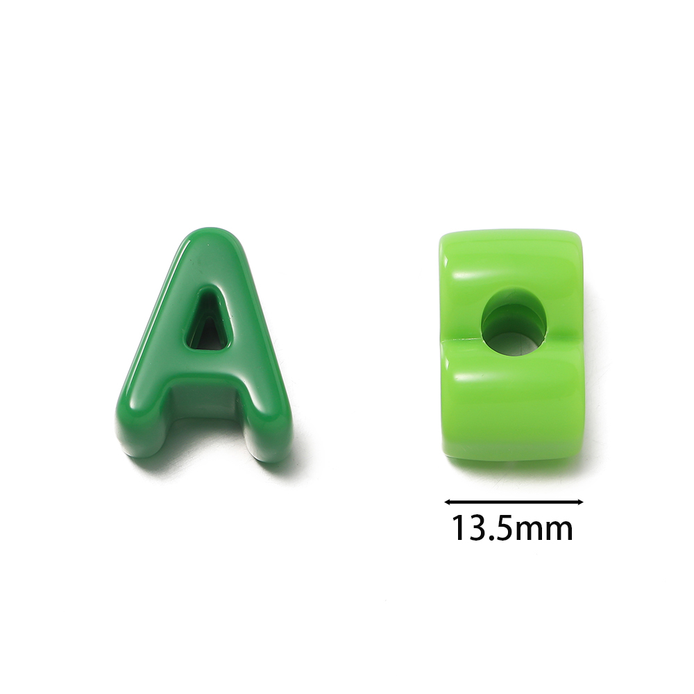 10pcs/lot Multi Color Big Hole - Jewelry Quotes ulasan dan harga