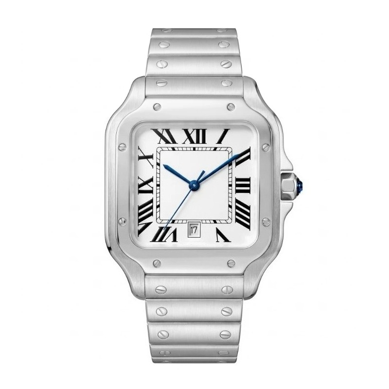 New Luxury Men's Quartz Watch  - Cartier Watch Santos ulasan dan harga