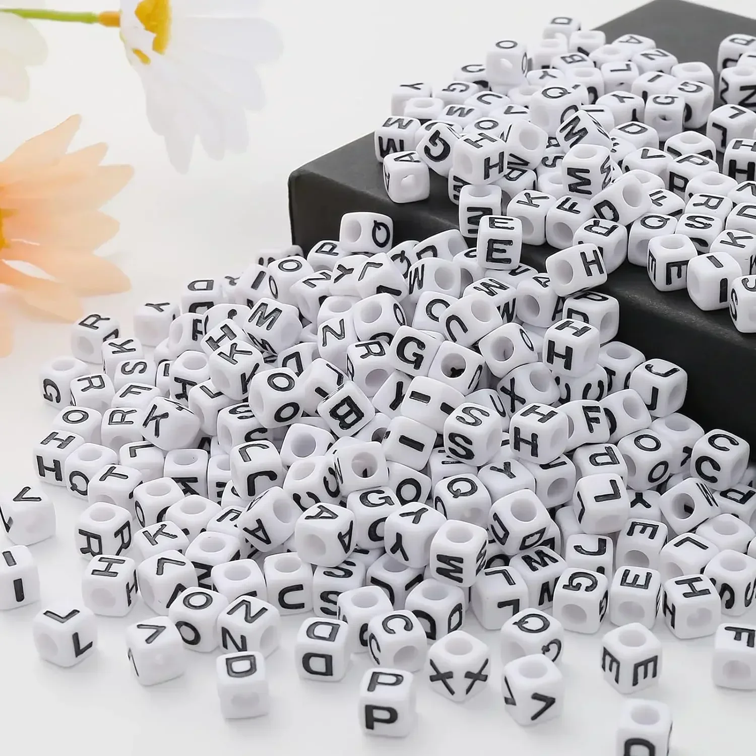 100/200/300/500Pcs Acrylic Let - Jewelry Quotes ulasan dan harga