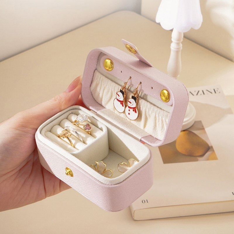 Portable Mini Jewelry Box, Lig - Used Jewelry Watches ulasan dan harga