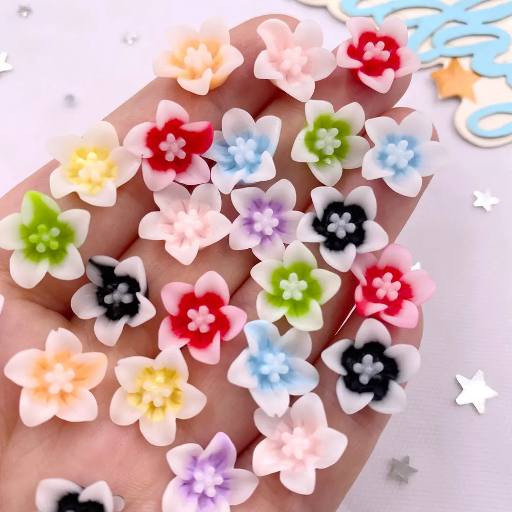 50pcs Resin 13mm Colorful 3D M - Paradise Jewelry & Watches Llc Miami ulasan dan harga