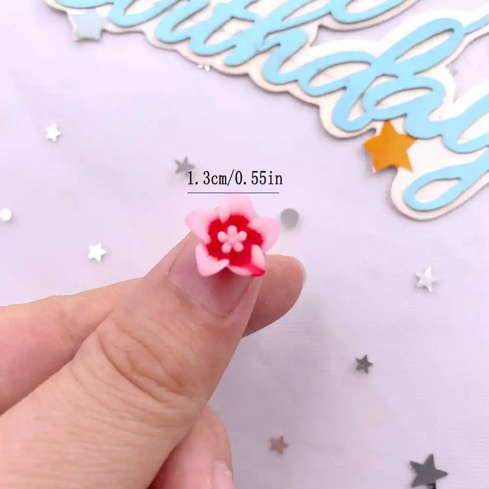 50pcs Resin 13mm Colorful 3D M - Paradise Jewelry & Watches Llc Miami ulasan dan harga