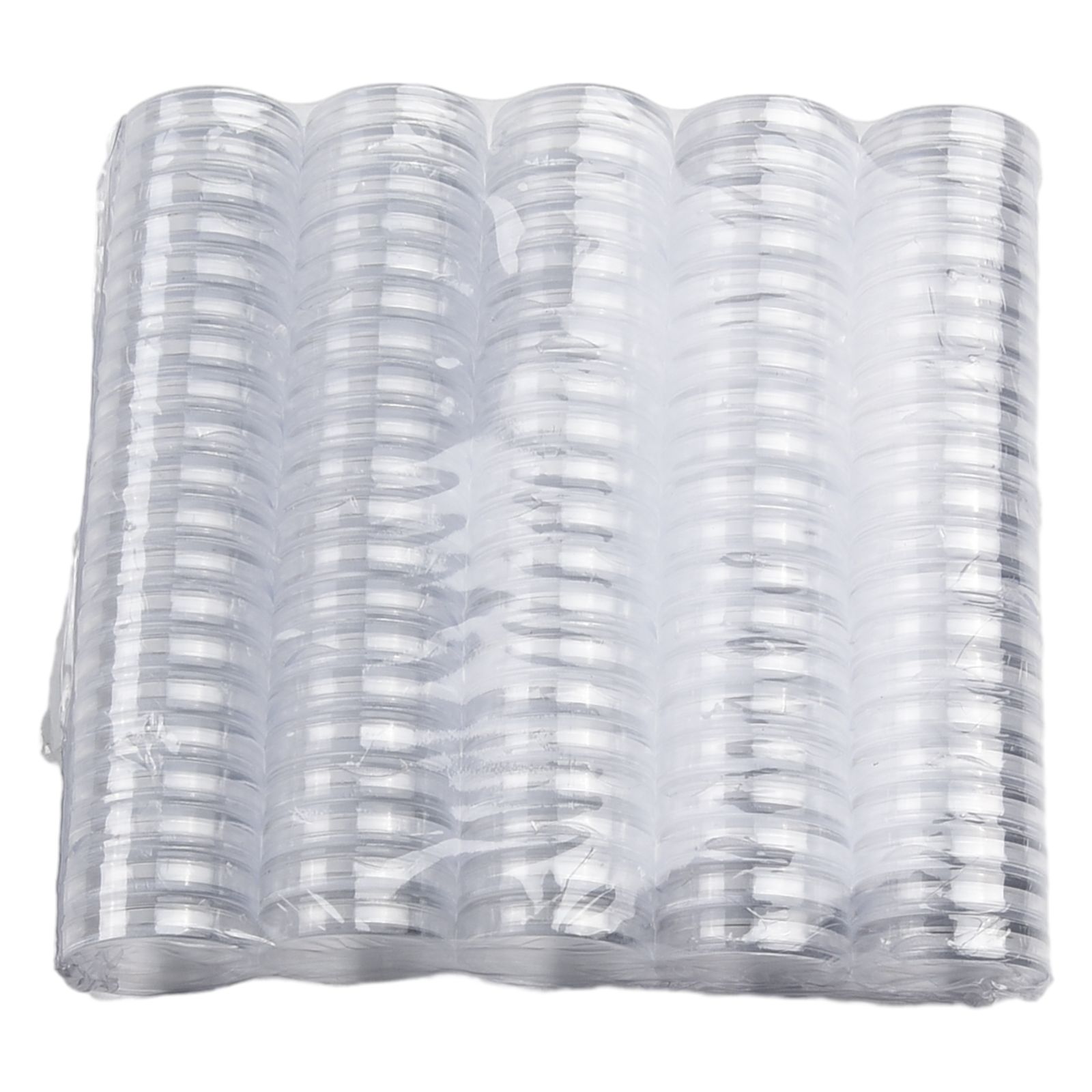 100pcs Transparent Plastic Sma - Collectors Coins Jewelry & Watches Of Smithtown ulasan dan harga