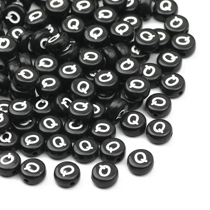 100-500PCS Acrylic A-Z 26 Lett - Jewelry Quotes ulasan dan harga