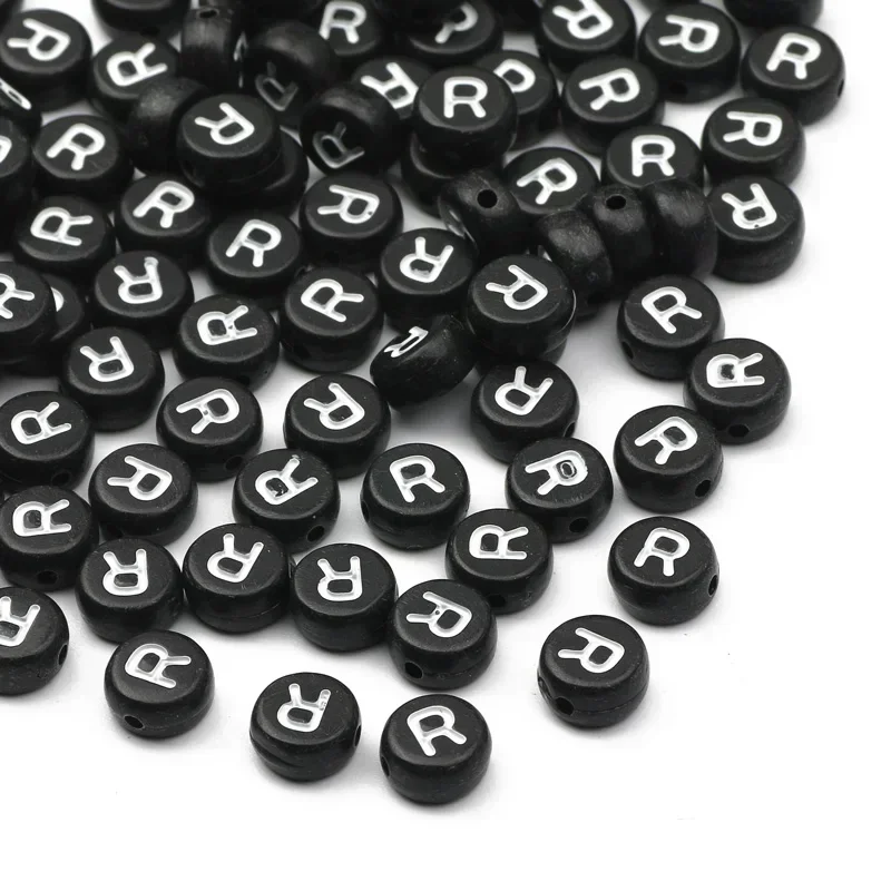 100-500PCS Acrylic A-Z 26 Lett - Jewelry Quotes ulasan dan harga