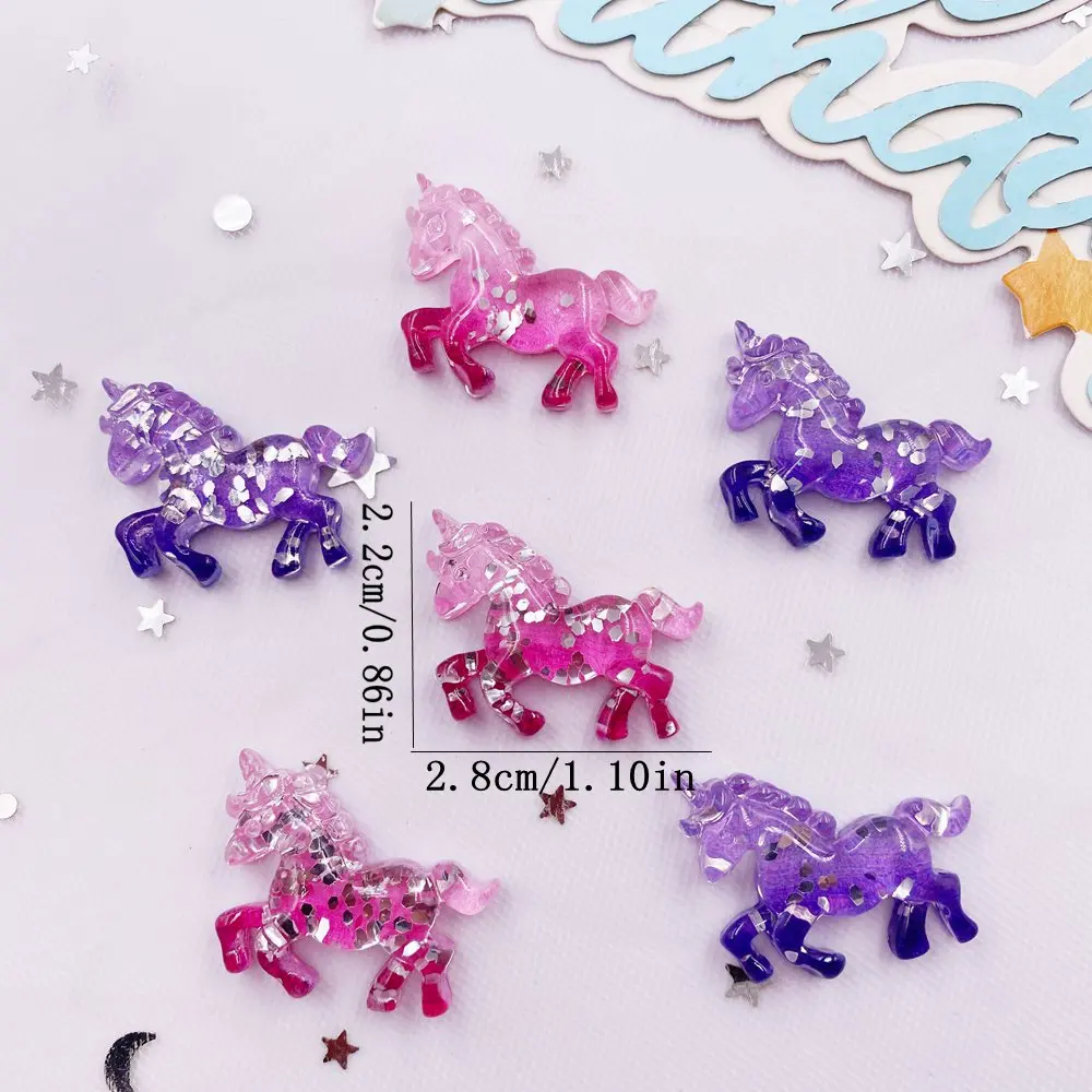 6PCS Colorful Resin Glitter 3D - Paradise Jewelry & Watches Llc Miami ulasan dan harga