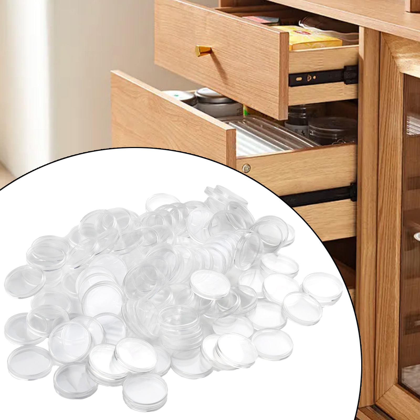 100 Clear Plastic Coin Capsule - Collectors Coins Jewelry & Watches Of Smithtown ulasan dan harga