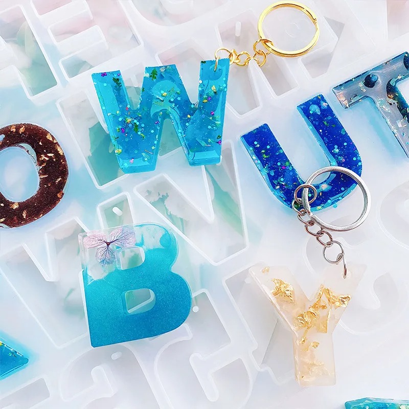 Alphabet Epoxy Resin Silicone  - Jewelry Quotes ulasan dan harga