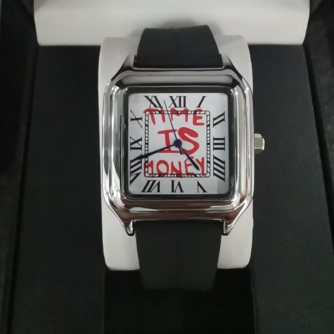 TIME IS MONEY Men's Waterproof - Cartier Watch Santos ulasan dan harga