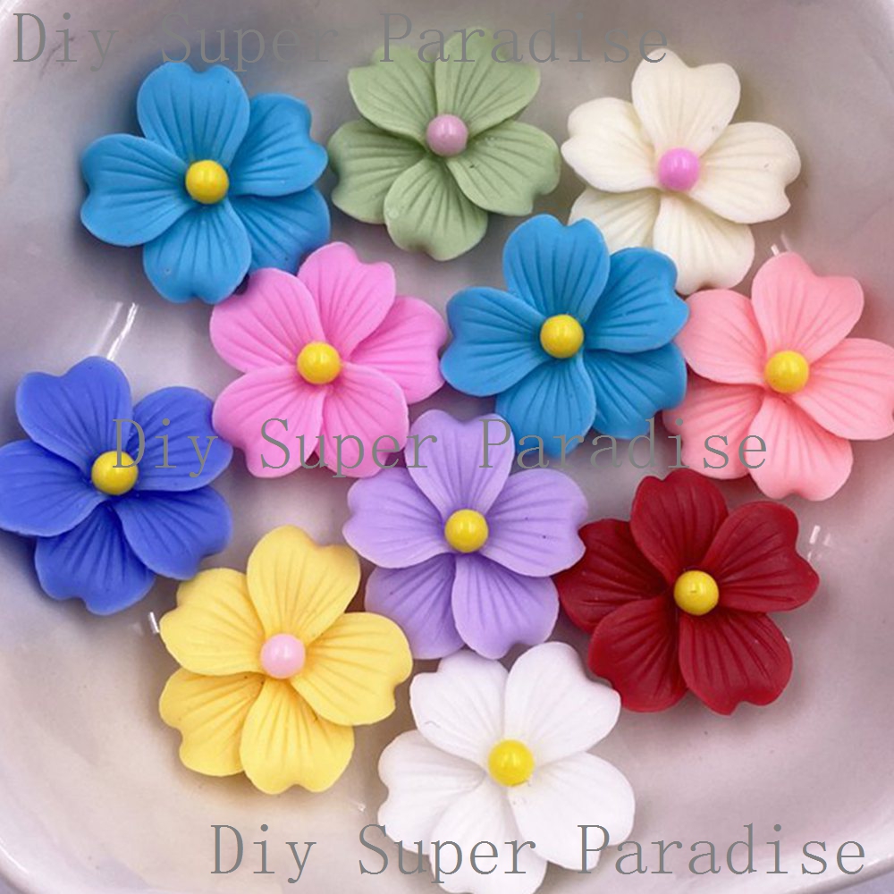50Pcs Resin Colorful 16mm Flow - Paradise Jewelry & Watches Llc Miami ulasan dan harga