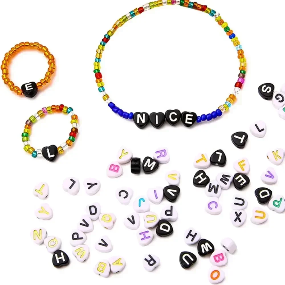 100-500PCS Acrylic Colorful He - Jewelry Quotes ulasan dan harga
